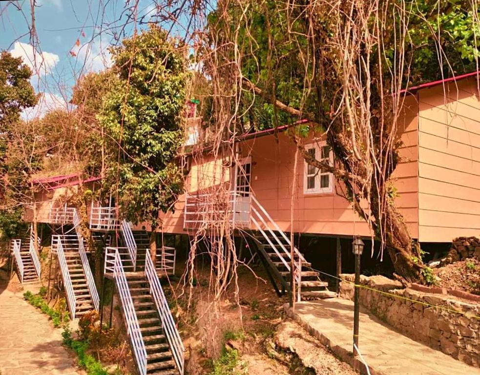 Aamod At Shoghi Luxury Cottage Resort Simlá Kültér fotó